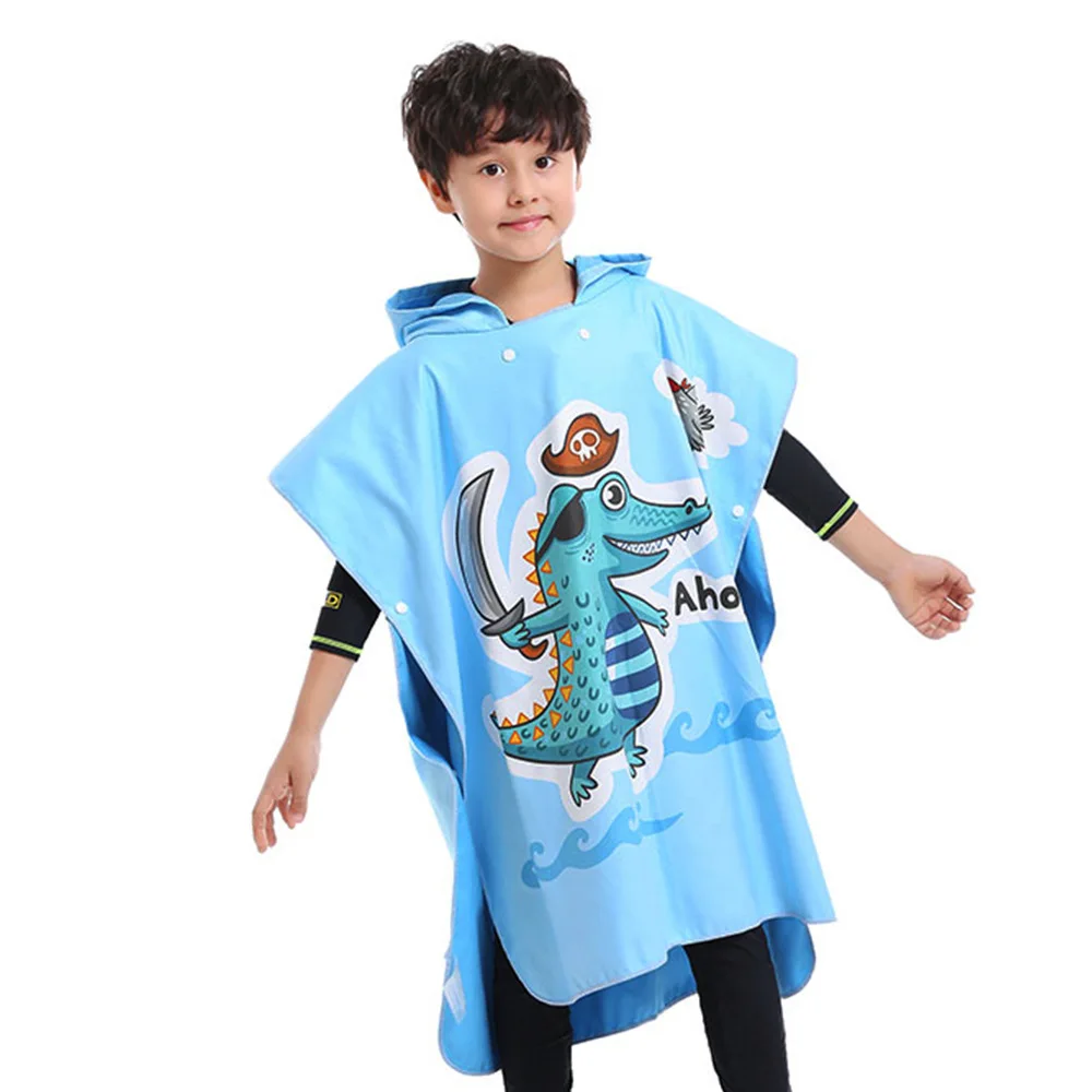 Children's quick-drying towel Microfiber bathrobe hooded cartoon cloak ultra light swimming crocodile pirates beach towels
Children's quick-drying towel Microfiber bathrobe hooded cartoon cloak ultra light swimming crocodile pirates beach towels