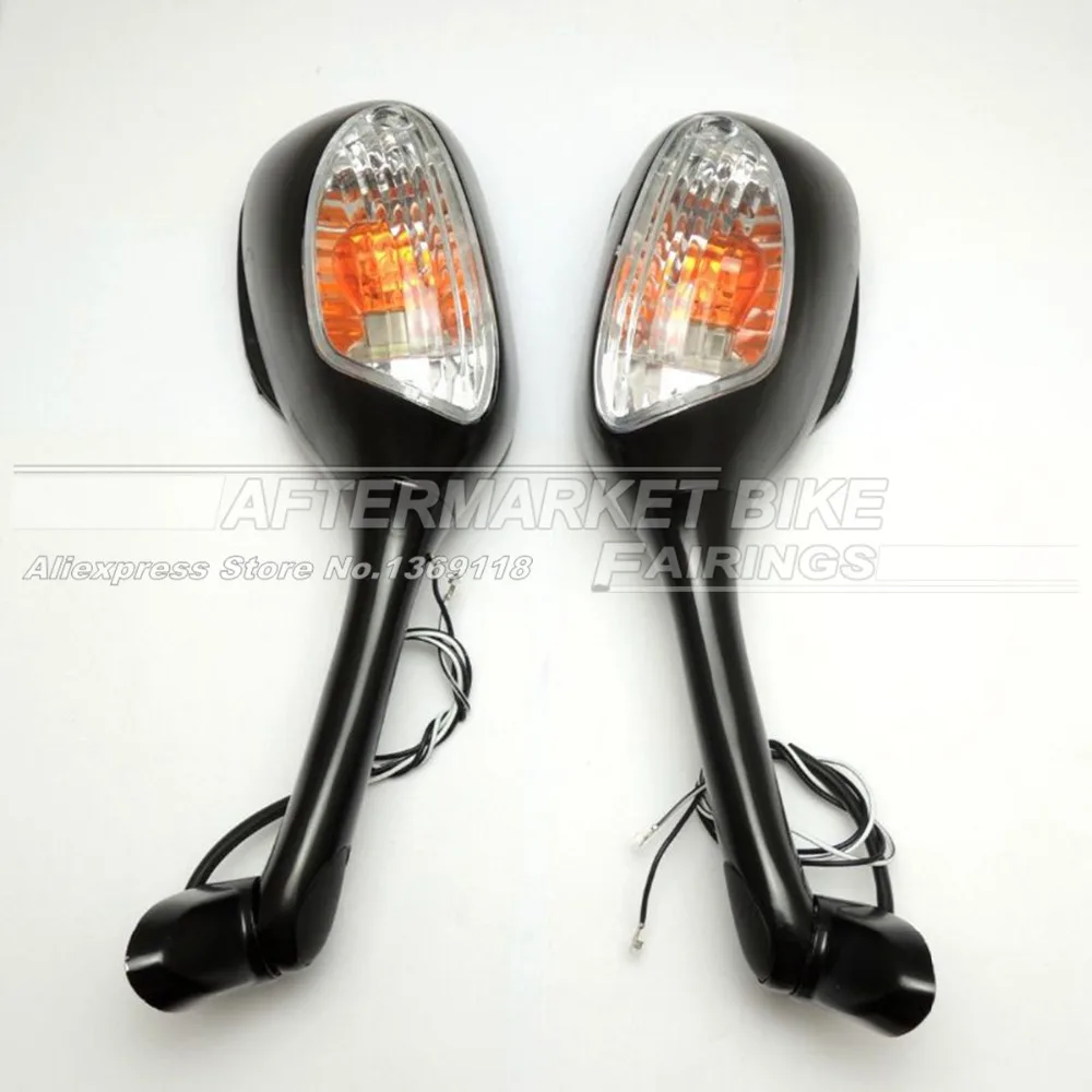 Motorcycle Rearview Mirror For SUZUKI GSXR600 GSXR750 2011 2012 2013 2014 Intergrated Turn Signal Rear View Side Mirrors
Motorcycle Rearview Mirror For SUZUKI GSXR600 GSXR750 2011 2012 2013 2014 Intergrated Turn Signal Rear View Side Mirrors