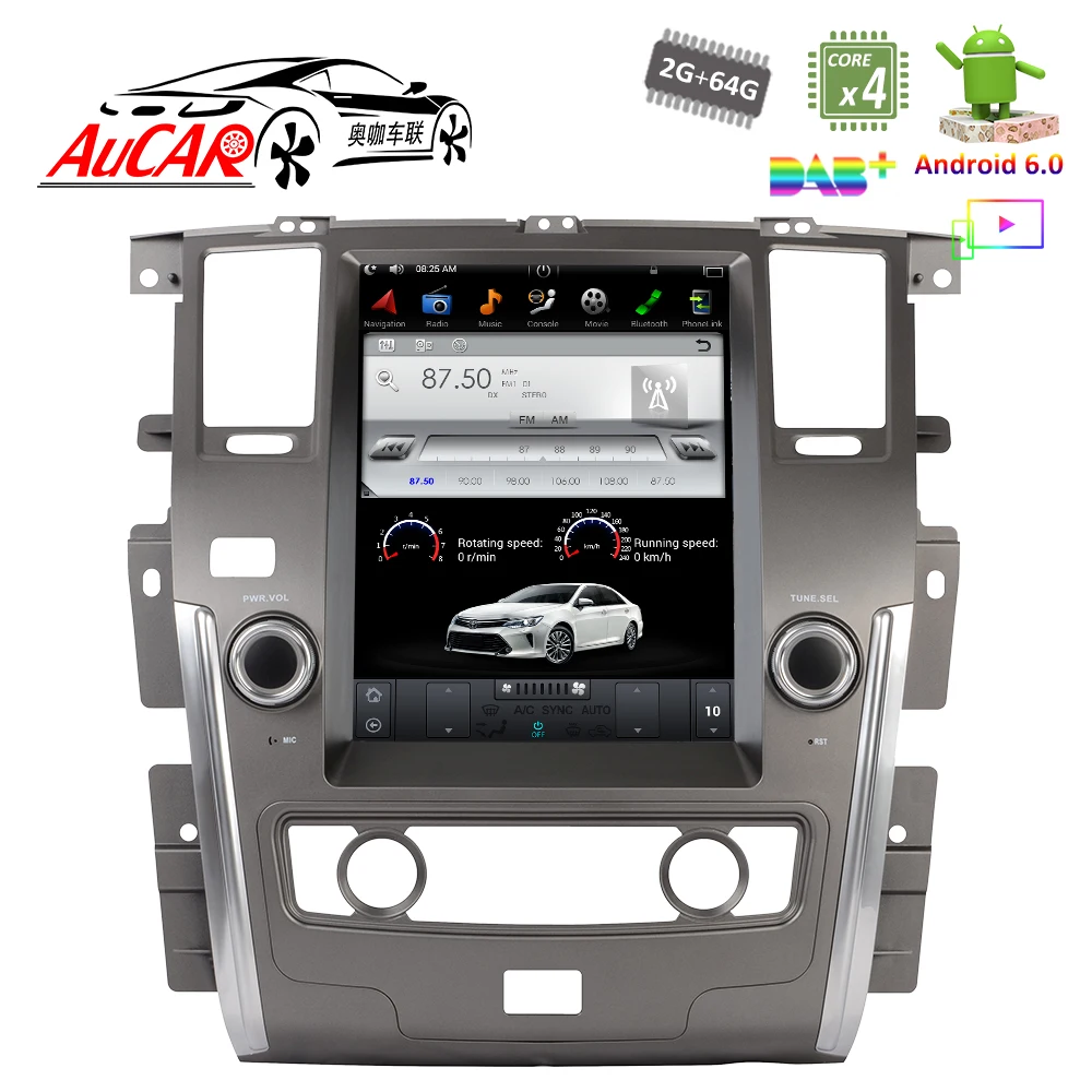 Вертикальный автомобильный dvd плеер стерео система 12 1 дюйма в стиле Tesla с Android gps Bluetooth Wi Fi 4G|Автомагнитолы| |