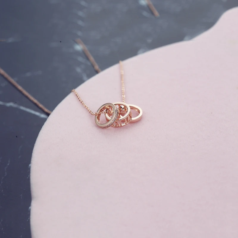 2017 New Brand Rose Gold Color Necklace For Women Love Circle Crystal Circle Roman Numerals Double Circle Pendant Necklace Party
2017 New Brand Rose Gold Color Necklace For Women Love Circle Crystal Circle Roman Numerals Double Circle Pendant Necklace Party