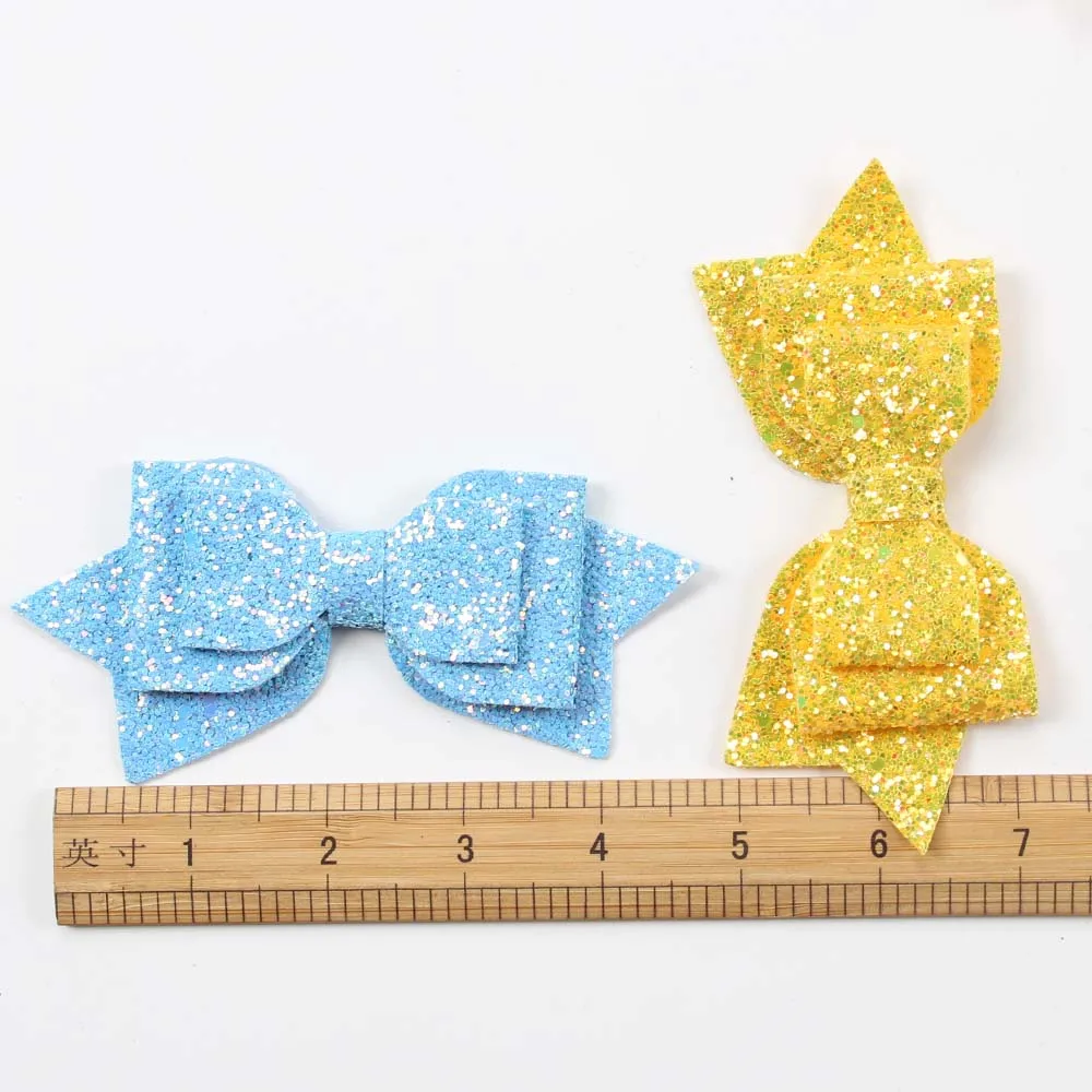 14PCS 5'' JOJO SIWA BOW Glitter Hair Bows three layers Bling Sparkly Hair Bow with Alligator Clips for Girls Kids Headwear
14PCS 5'' JOJO SIWA BOW Glitter Hair Bows three layers Bling Sparkly Hair Bow with Alligator Clips for Girls Kids Headwear