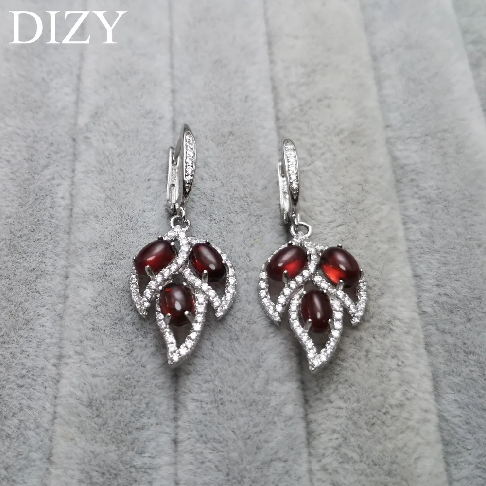 DIZY Natural Red Garnet Genuine 925 Sterling Silver Clip Earrings for Women Gift Wedding Engagement Jewelry
DIZY Natural Red Garnet Genuine 925 Sterling Silver Clip Earrings for Women Gift Wedding Engagement Jewelry