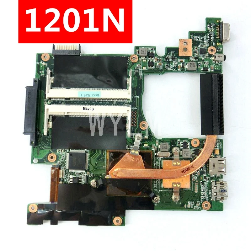 Eee PC 1201N Материнская плата Asus REV 2 ноутбука REV2.0 100% протестирована хорошо бесплатная