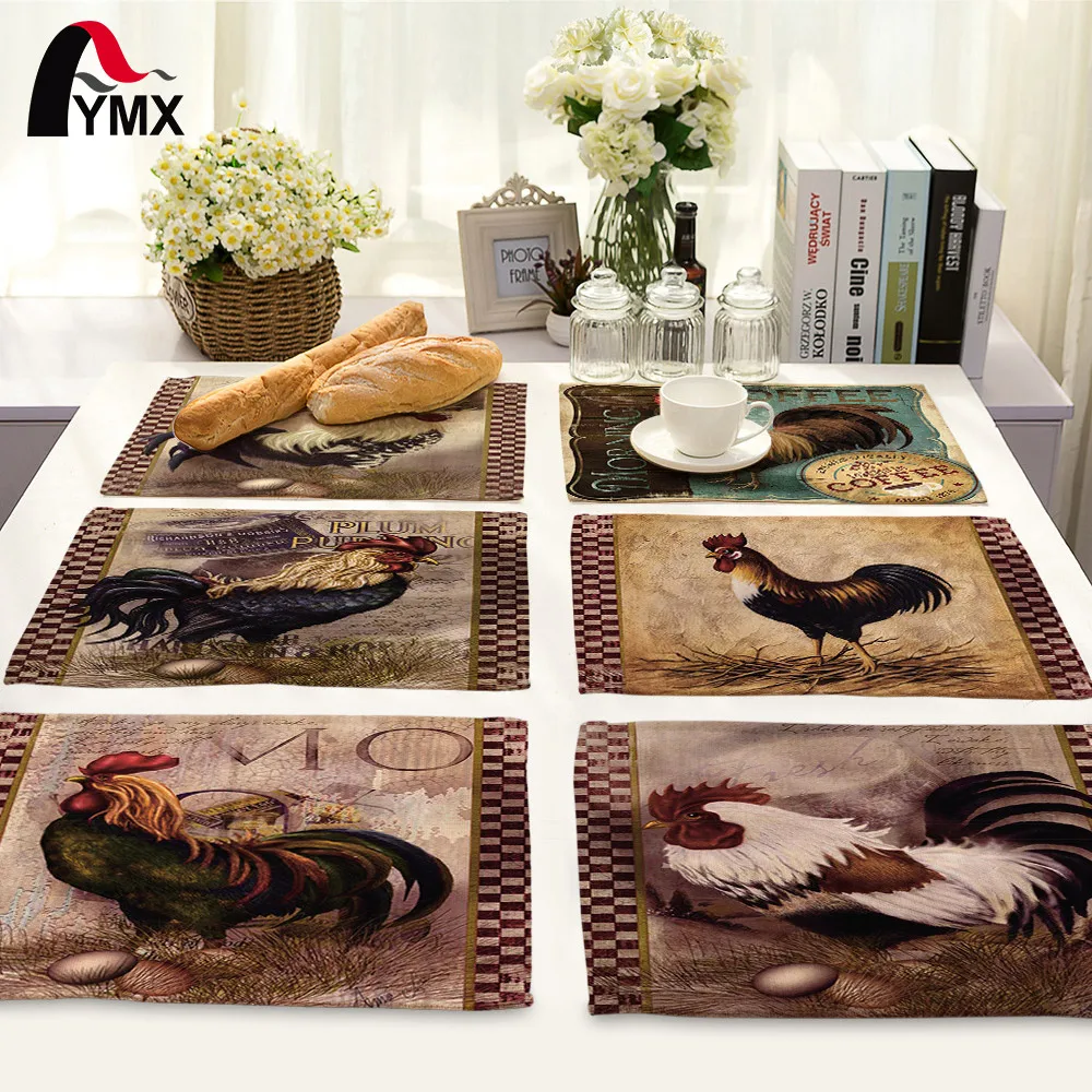 42*32cm Creative Animal Retro Cock Printed Table Napkin For Wedding Set Bowl Dining Mats Kids Table Set Home Decoration
42*32cm Creative Animal Retro Cock Printed Table Napkin For Wedding Set Bowl Dining Mats Kids Table Set Home Decoration