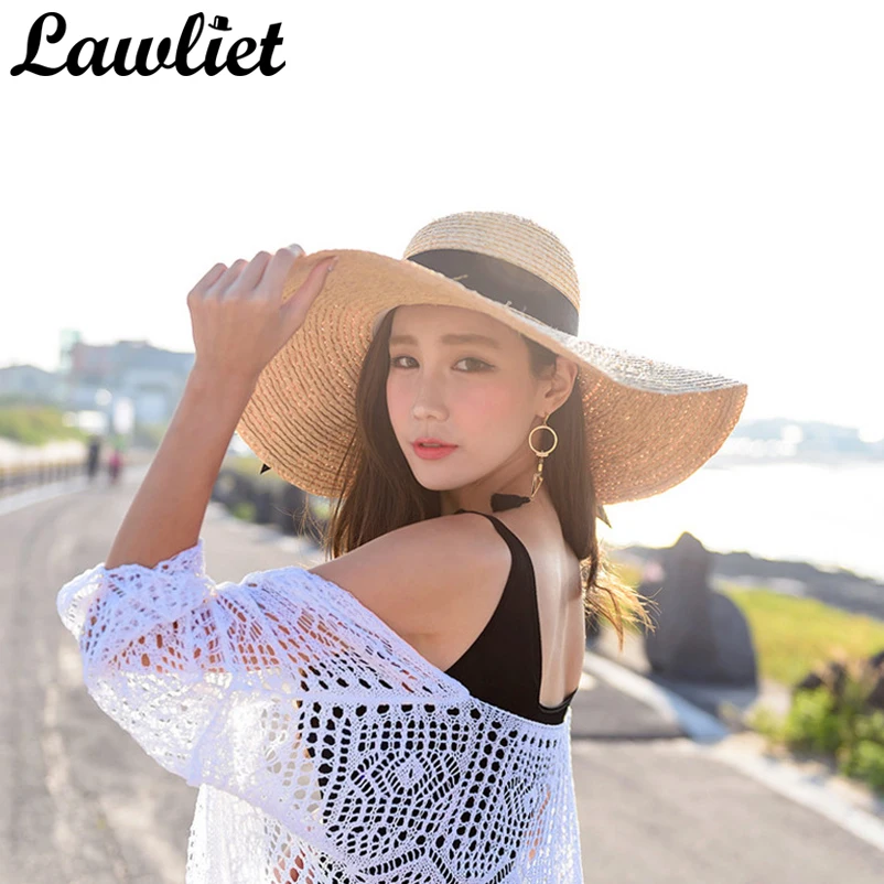18cm Huge Wide Brim Sun Hat for Women Kentucky Derby Hat Raffia Straw Hats Floppy Sun Beach Cap Summer Beach Hats T237
18cm Huge Wide Brim Sun Hat for Women Kentucky Derby Hat Raffia Straw Hats Floppy Sun Beach Cap Summer Beach Hats T237