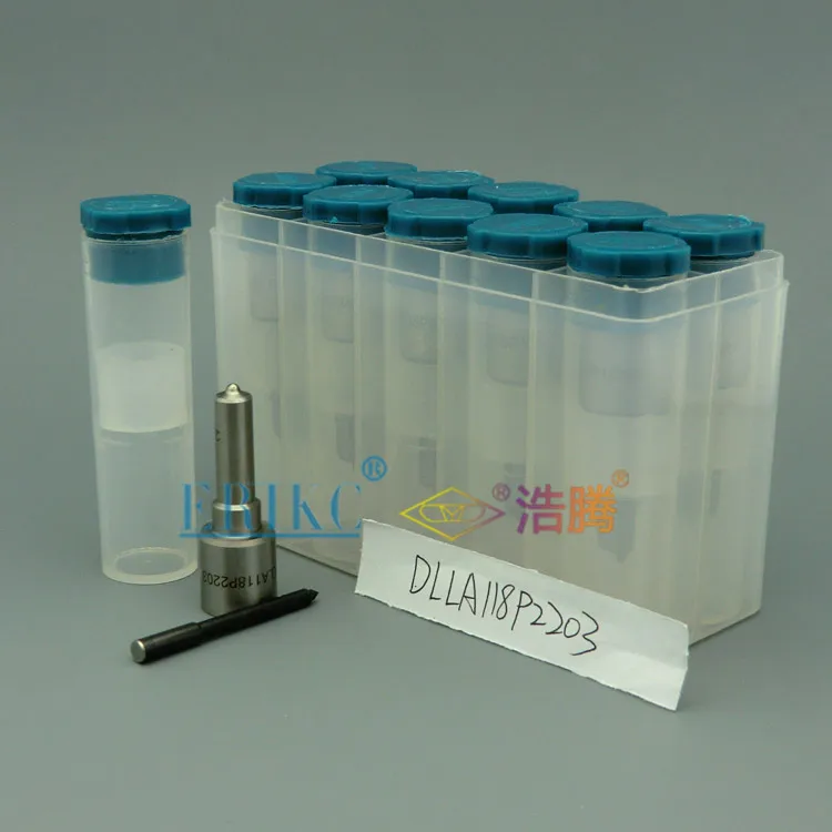ERIKC DLLA 118 P 2203 (0433172203) auto components injector nozzle and common rail nozzle assembly DLLA 118P2203 for 0445120236
ERIKC DLLA 118 P 2203 (0433172203) auto components injector nozzle and common rail nozzle assembly DLLA 118P2203 for 0445120236