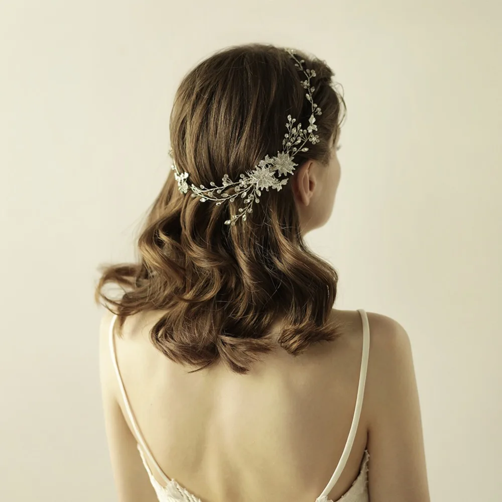SLBRIDAL Rhinestones Crystals Pearls Flower Wedding Hair accessories Hair Comb Hair Vine Hairband Bridal Headband Bridesmaids
SLBRIDAL Rhinestones Crystals Pearls Flower Wedding Hair accessories Hair Comb Hair Vine Hairband Bridal Headband Bridesmaids
