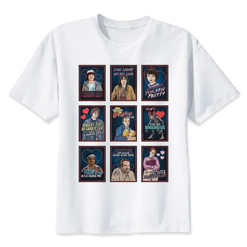 Мужская футболка с коротким рукавом stranger things летняя 2017|t shirt men|t shirtt-shirt men |