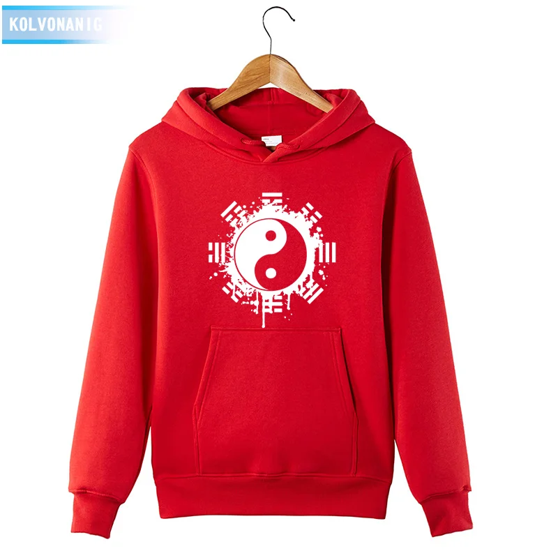 Tai Chi Ying Yang Print Sweatshirt Hoodies Men 2018 Winter Streetwear Men's Sportswear with hat Casual Masculino Hood Pullover
Tai Chi Ying Yang Print Sweatshirt Hoodies Men 2018 Winter Streetwear Men's Sportswear with hat Casual Masculino Hood Pullover