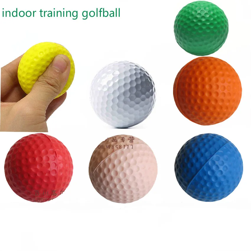 Мяч для игры в гольф из ПУ ЭВА мягкий тренировочный цветной мяч губка упражнений