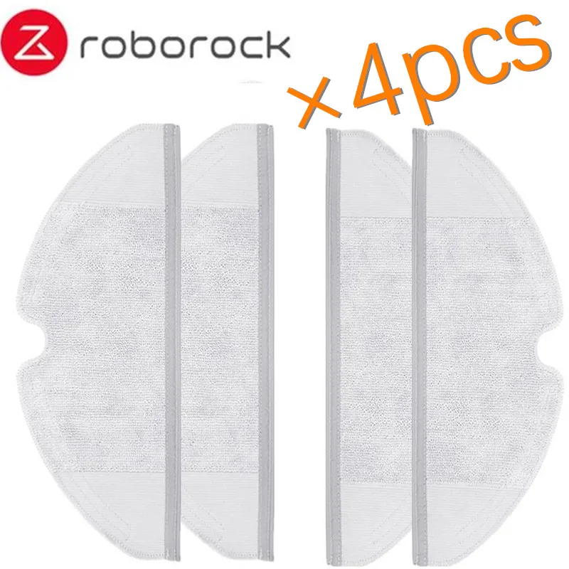 4 шт./лот Roborock детали тряпки для швабры подходит пылесоса Xiaomi поколение 2 сухой и