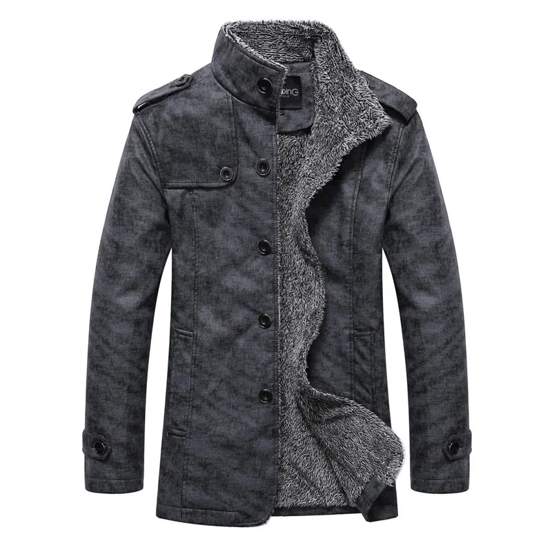 2019 Winter Warm Faux Leather Jacket Men Solid Long Sleeve PU Leather Coat Stand Collar Thick Slim Fit Men Jacket Trench Coats
2019 Winter Warm Faux Leather Jacket Men Solid Long Sleeve PU Leather Coat Stand Collar Thick Slim Fit Men Jacket Trench Coats