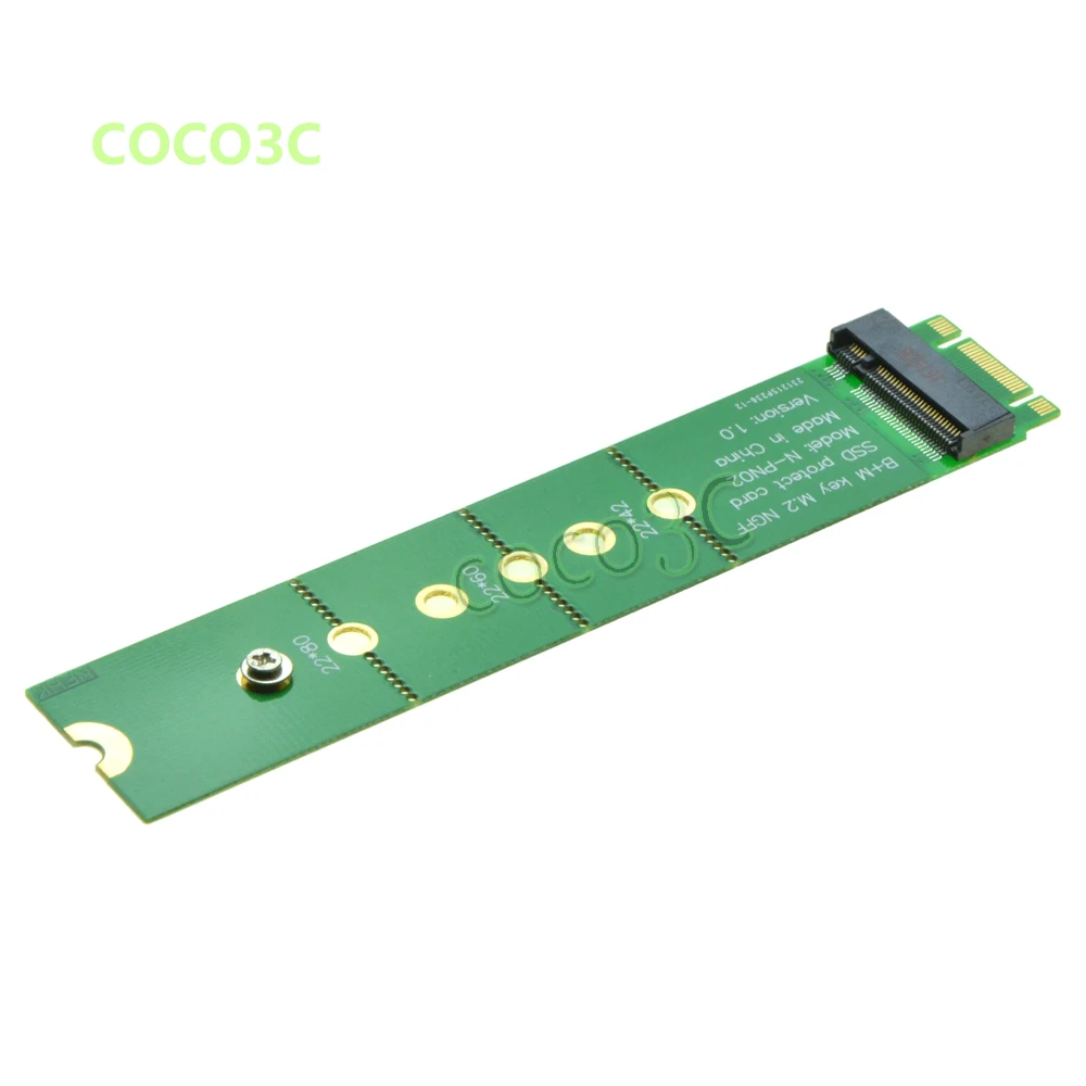 Плата удлинителя NGFF B key M.2 SSD, защитная карта, инструмент для тестирования PCI-E 2 Lane B + M key «штырь-гнездо», защитный адаптер
Плата удлинителя NGFF B key M.2 SSD, защитная карта, инструмент для тестирования PCI-E 2 Lane B + M key «штырь-гнездо», защитный адаптер