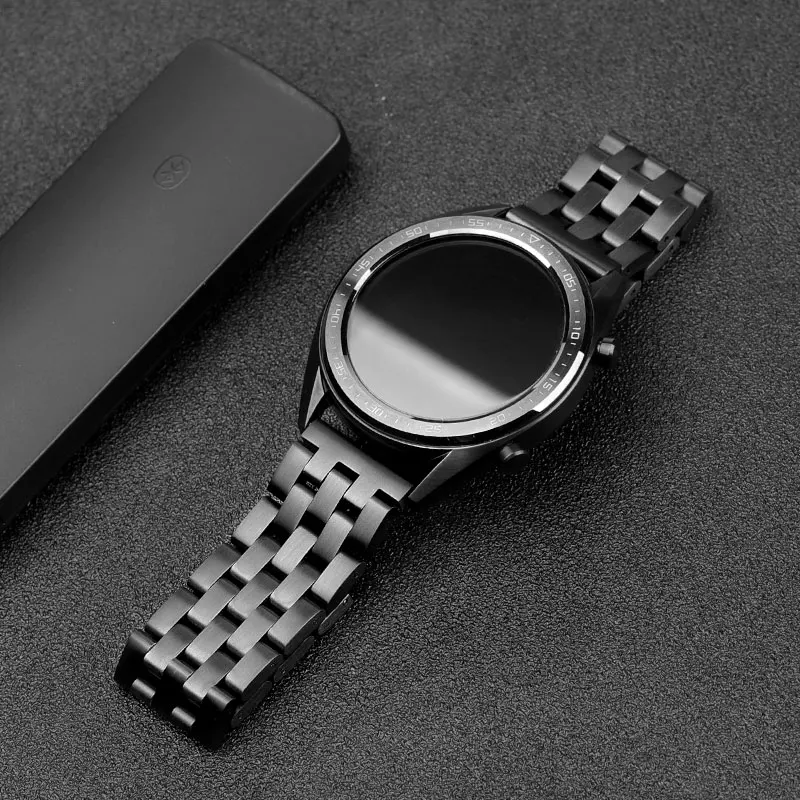 22mm Stainless Steel Watchband for huawei watch GT strap Butterfly buckle Quick release adjustable size Watch Band + Tool
22mm Stainless Steel Watchband for huawei watch GT strap Butterfly buckle Quick release adjustable size Watch Band + Tool