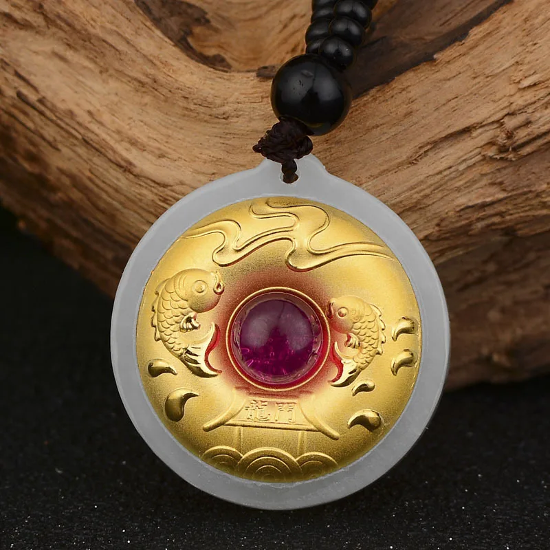 Jade Pendant High Quality Unisex Best Gift Good Luck Jade Necklace For Men Women Hetian
Jade Pendant High Quality Unisex Best Gift Good Luck Jade Necklace For Men Women Hetian