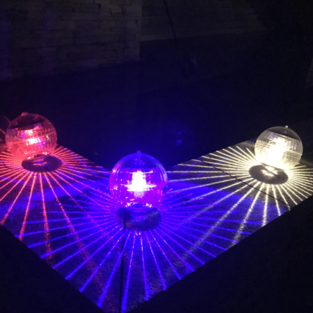 Solar Floating Pond Light Waterproof Garden Pool for Yard Swimming Fountain Fish Tank LED Ball Lights | Лампы и освещение