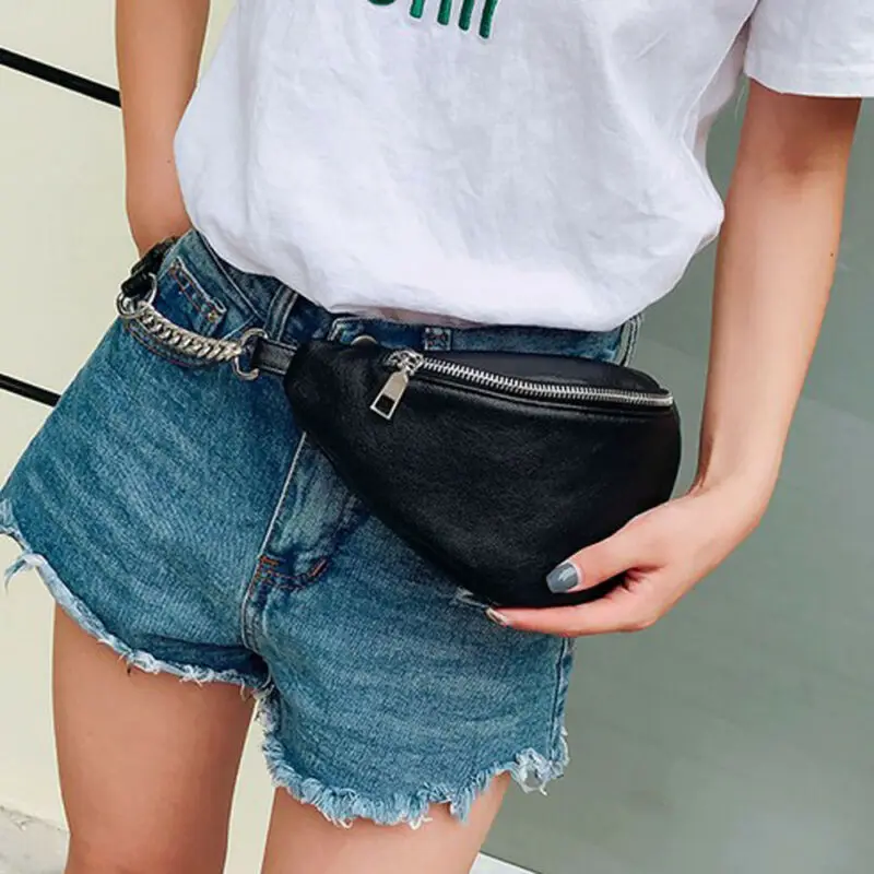 2019 Womens Waist Bag Fanny Pack PU Bag Belt Purse Small Purse Phone Key Pouch White Black Waist Packs
2019 Womens Waist Bag Fanny Pack PU Bag Belt Purse Small Purse Phone Key Pouch White Black Waist Packs