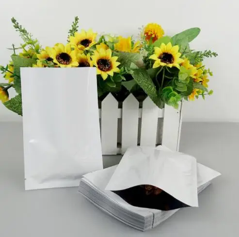 100Pcs/Lot Size:12x18cm New Heat Seal Aluminum Foil Bags White Color Plain Pocket Mylar Vacuum Bags for Food Storage
100Pcs/Lot Size:12x18cm New Heat Seal Aluminum Foil Bags White Color Plain Pocket Mylar Vacuum Bags for Food Storage