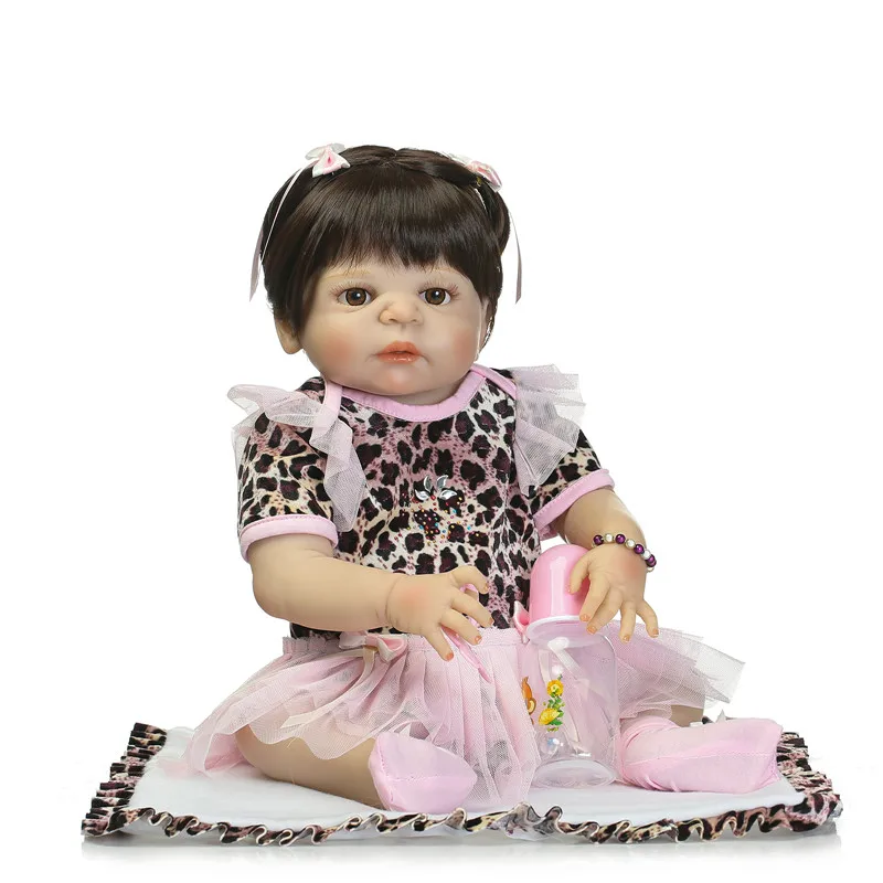 Кукла реборн силиконовая полноразмерная, 55 см
Кукла реборн силиконовая полноразмерная, 55 см