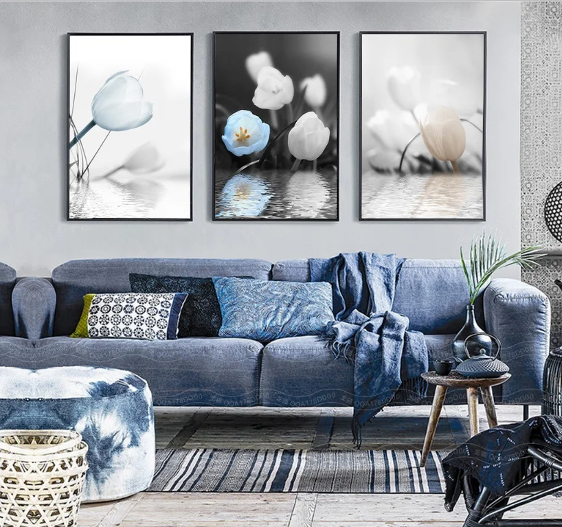 Nordic Simple Mood Tulip Flower Decorative Painting Modular Picture Wall Art Canvas Painting for Living Room No Framed
Nordic Simple Mood Tulip Flower Decorative Painting Modular Picture Wall Art Canvas Painting for Living Room No Framed