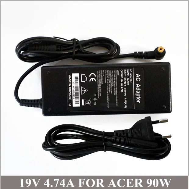 19V 4.74A 90W ноутбук, зарядное устройство для ноутбука Acer Aspire 7552 7551 7735 6930G 6935 6935G
19V 4.74A 90W ноутбук, зарядное устройство для ноутбука Acer Aspire 7552 7551 7735 6930G 6935 6935G