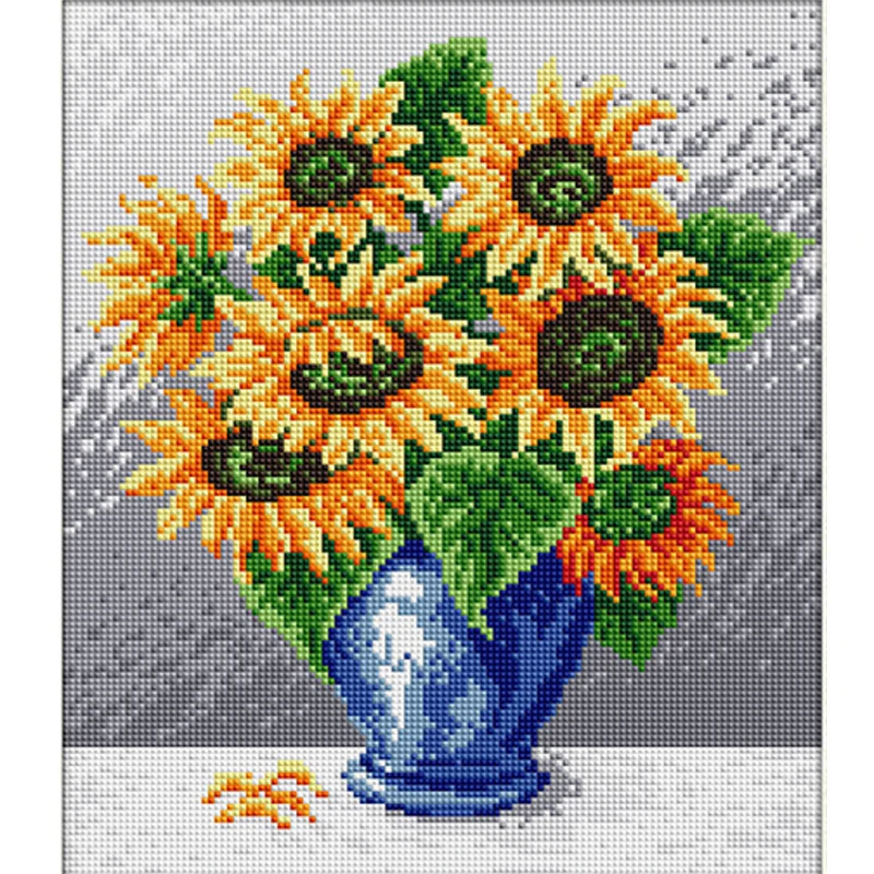 DIY Diamond Painting 5D Cross Stitch Sunflower Crystal Square Diamond Sets Unfinished Decorative Full Diamond Embroidery
DIY Diamond Painting 5D Cross Stitch Sunflower Crystal Square Diamond Sets Unfinished Decorative Full Diamond Embroidery