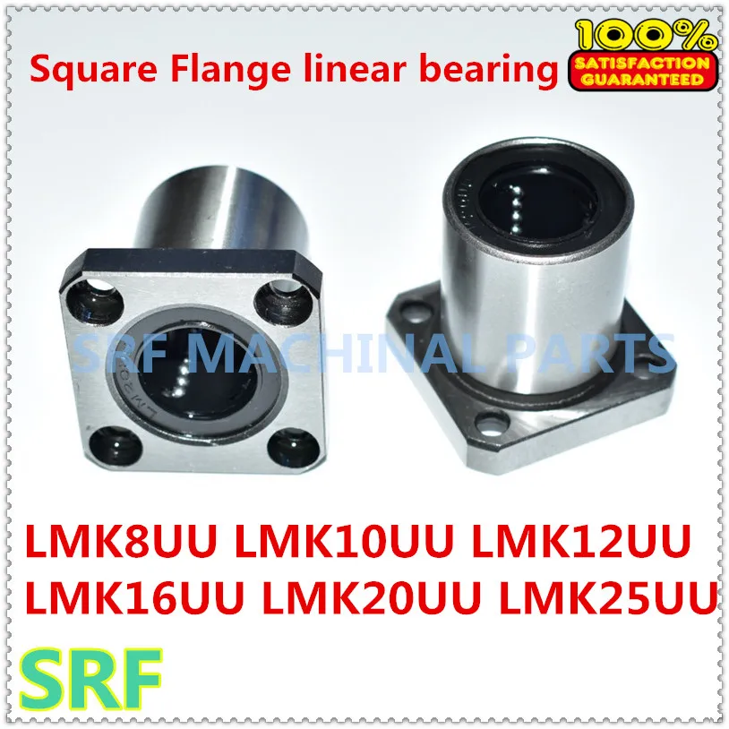 High quality 4pcs LMK8UU LMK10UU LMK12UU LMK16UU LMK20UU LMK25UU Square Flange type linear bearing Linear Ball Bearing
High quality 4pcs LMK8UU LMK10UU LMK12UU LMK16UU LMK20UU LMK25UU Square Flange type linear bearing Linear Ball Bearing