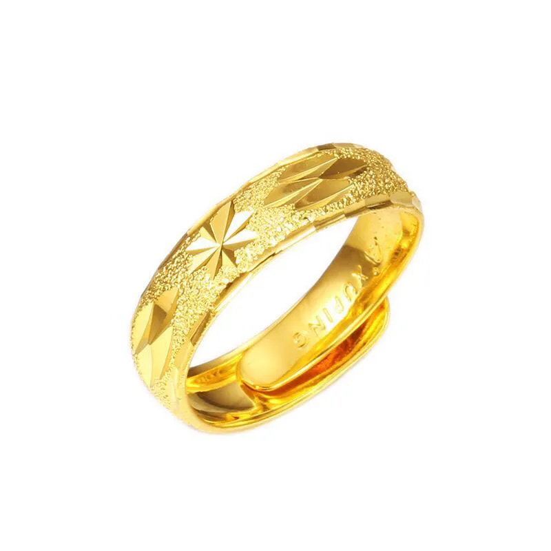 MxGxFam вышивка кольца (регулируемые) ювелирные изделия для женщин классический 24 k