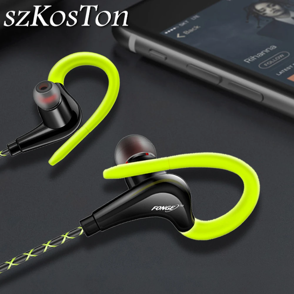 Sport Earphone Super Stereo Headsets Sweatproof Running Headset 3.5mm with Mic Earphones for Xiaomi Earphone for Meizu Headset
Sport Earphone Super Stereo Headsets Sweatproof Running Headset 3.5mm with Mic Earphones for Xiaomi Earphone for Meizu Headset