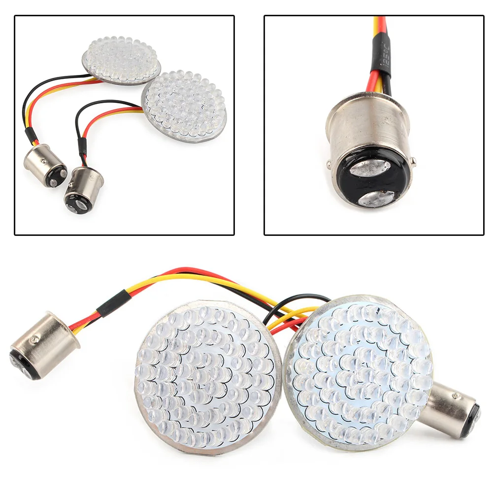 Rear Red 1157 White Amber LED DRL Day Running Light Turn Signal Lights Lamp For Harley Softail Dyna Touring XL 883 1200
Rear Red 1157 White Amber LED DRL Day Running Light Turn Signal Lights Lamp For Harley Softail Dyna Touring XL 883 1200
