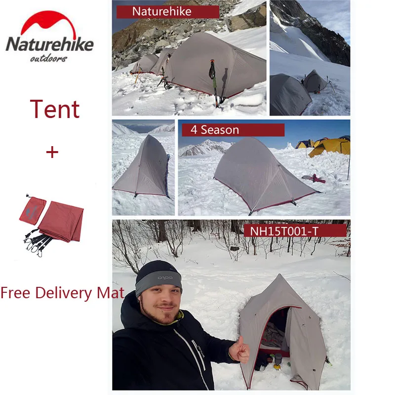 Naturehike Lightweight Waterproof Tent Outdoor 1 Person Double Layer 20D Silicone Ultralight Winter Camping Hiking 1.1kg
Naturehike Lightweight Waterproof Tent Outdoor 1 Person Double Layer 20D Silicone Ultralight Winter Camping Hiking 1.1kg