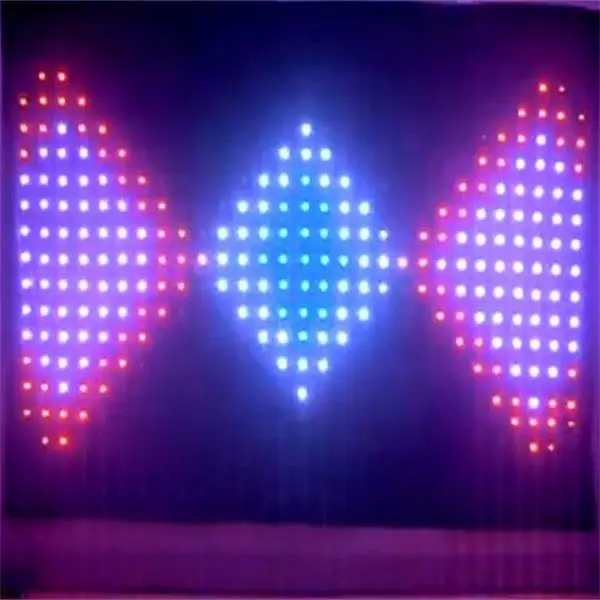 2X3M P10cm занавеска для сценическая фоновая декорация DJ Бар видео | Освещение