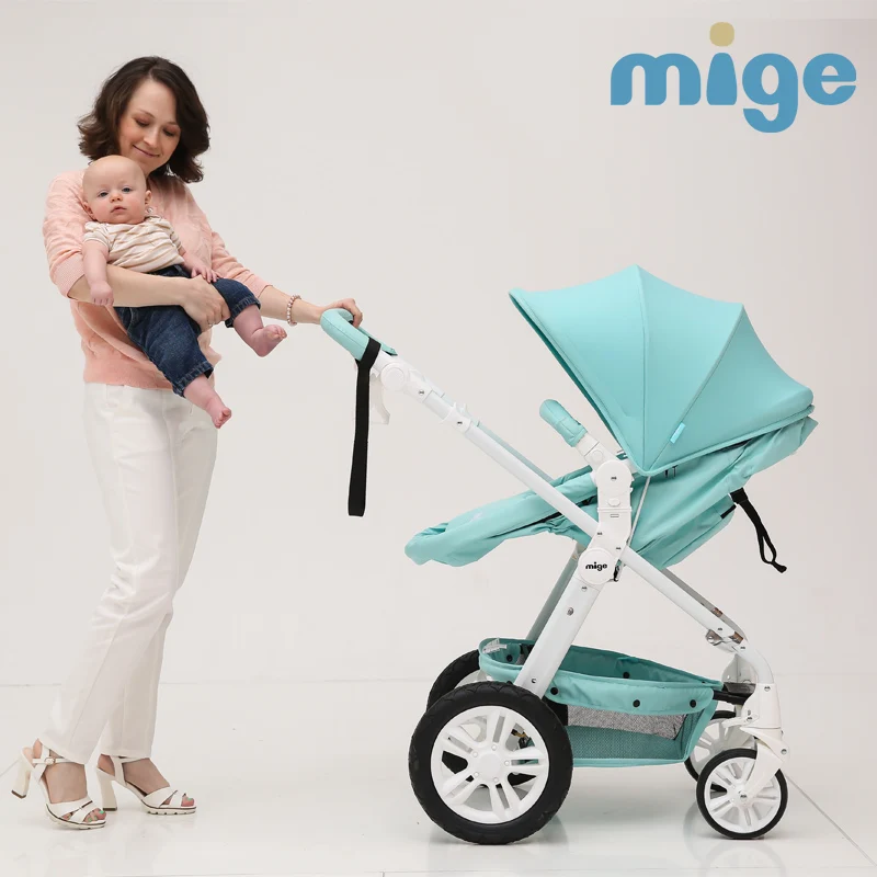 High-view Folding Stroller for 0-36 Months Baby Sitting & Lying, Two-way Pushchair Pram, Pneumatic & Suspension Wheels
High-view Folding Stroller for 0-36 Months Baby Sitting & Lying, Two-way Pushchair Pram, Pneumatic & Suspension Wheels