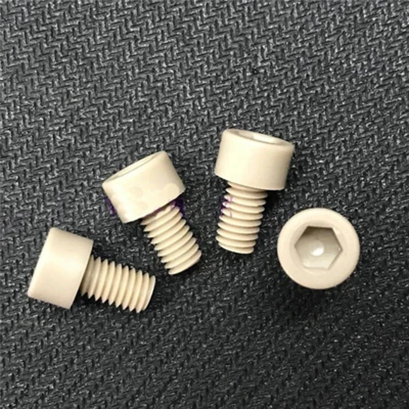 1pcs M6 High temperature resistant screw Peek screw Round head hexagon High strength bolt 8mm-65mm Length
1pcs M6 High temperature resistant screw Peek screw Round head hexagon High strength bolt 8mm-65mm Length