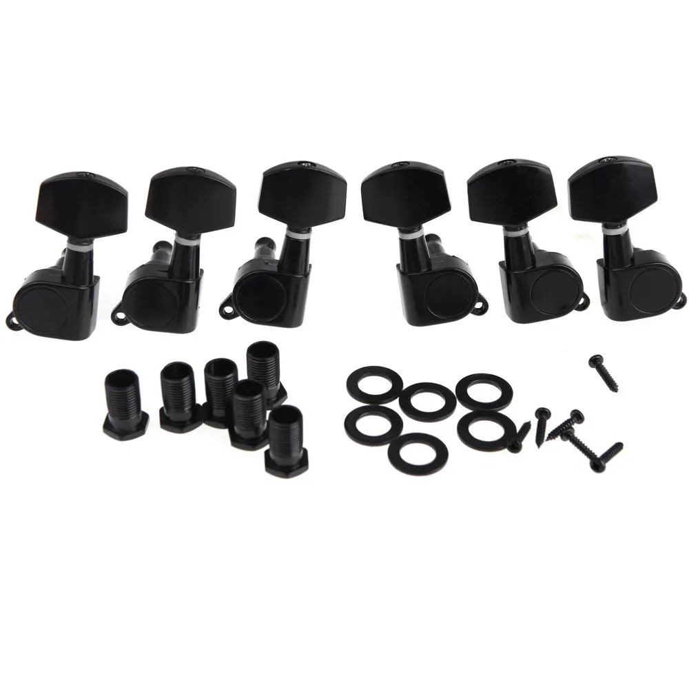 Homeland Black Guitar Tuning Pegs 3R 3L Tuner Machine Head For Electric/Acoustic Guitar High Quality Guitar Parts Accessories
Homeland Black Guitar Tuning Pegs 3R 3L Tuner Machine Head For Electric/Acoustic Guitar High Quality Guitar Parts Accessories