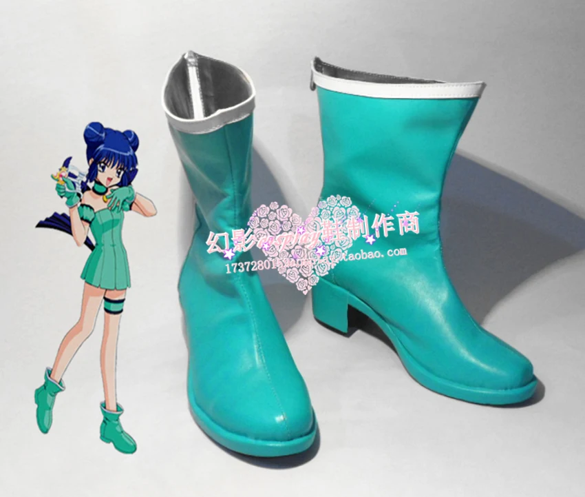 Короткие сапоги для косплея девушек на Хэллоуин Токио Mew Aizawa Minto Green, обувь H016
Короткие сапоги для косплея девушек на Хэллоуин Токио Mew Aizawa Minto Green, обувь H016