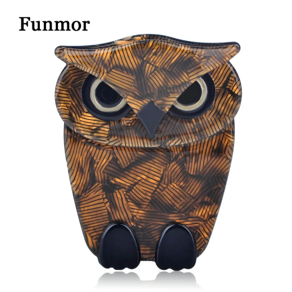 FUNMOR Acrylic Owl Butterfly Parrot Badge Brooch Handmade Bird Insect Style Brooches For Women Child Garment Ornamental Gifts
FUNMOR Acrylic Owl Butterfly Parrot Badge Brooch Handmade Bird Insect Style Brooches For Women Child Garment Ornamental Gifts
