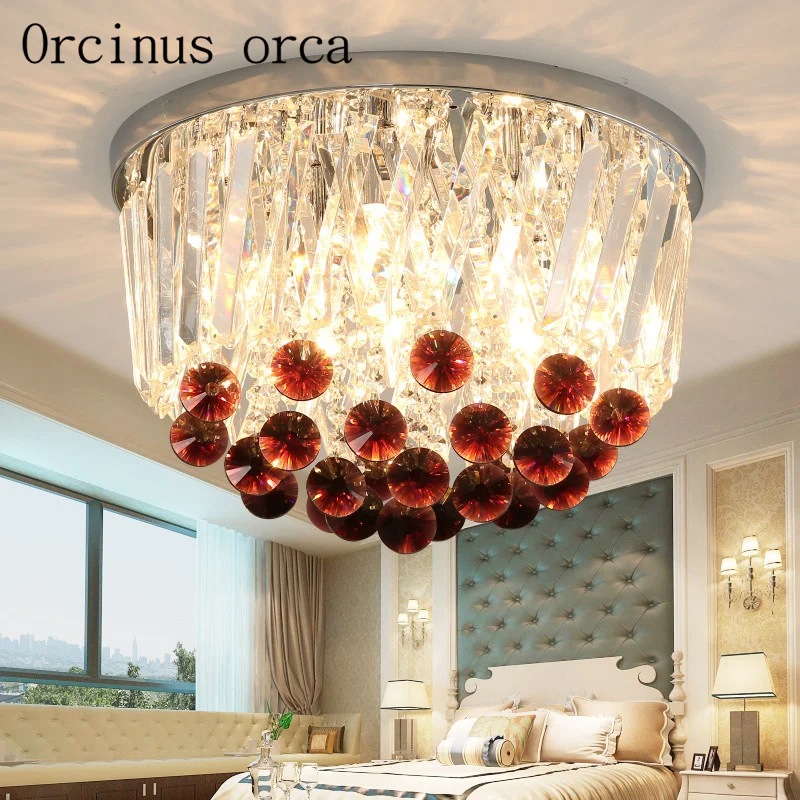 European style modern simple crystal ceiling lamp living room dining room bedroom balcony aisle creative crystal ceiling lamp
European style modern simple crystal ceiling lamp living room dining room bedroom balcony aisle creative crystal ceiling lamp
