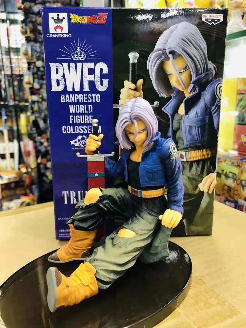 WSTXBD BANPRESTO dragon Ball Z мир Рисунок COLOSSEUM2 BWFC2 битва игрушки Trunks Figurals модель куклы Brinquedos