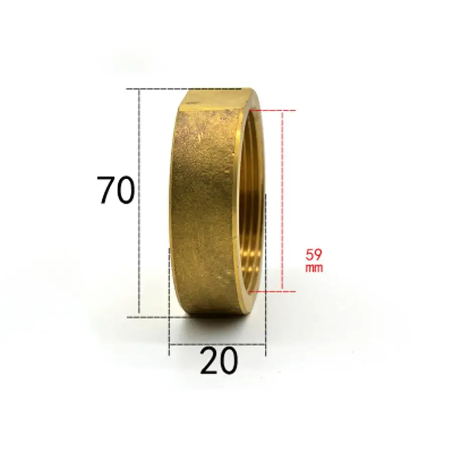 2" BSP Female Pipe Hex Head Brass End Cap Plug Fitting Coupler Connector Water Gas Oil
2" BSP Female Pipe Hex Head Brass End Cap Plug Fitting Coupler Connector Water Gas Oil