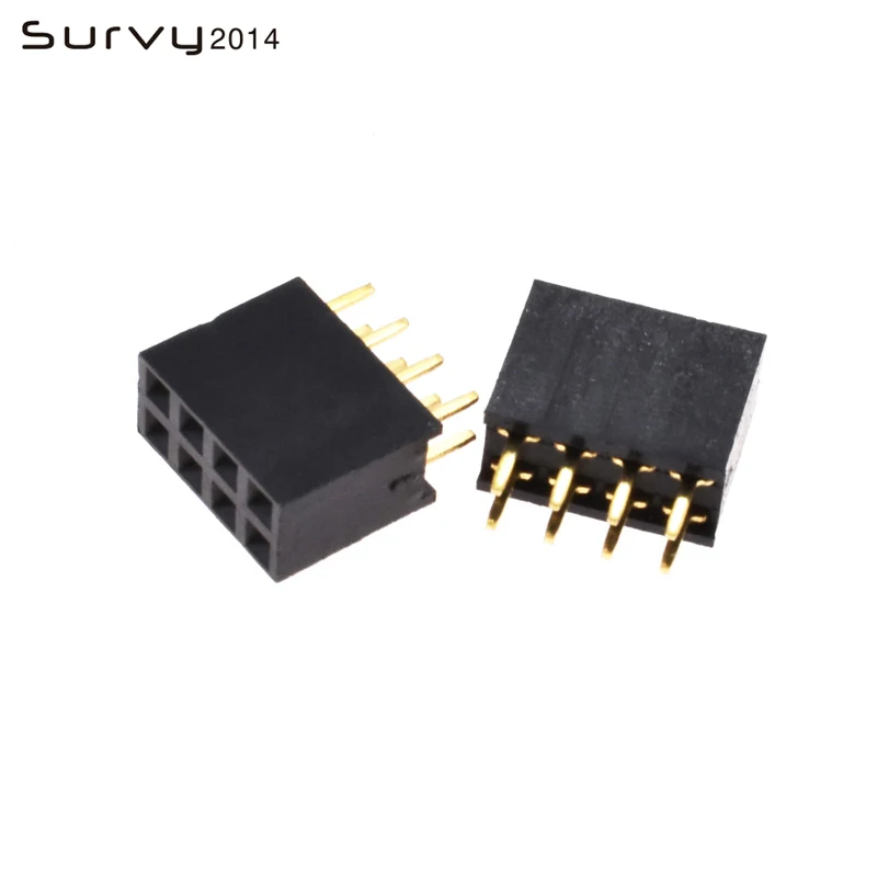 10/20/50/100PCS 2X4Pin Pin Header Socket gold plated 4Pin 2.54mm Row Straight Female Double
10/20/50/100PCS 2X4Pin Pin Header Socket gold plated 4Pin 2.54mm Row Straight Female Double