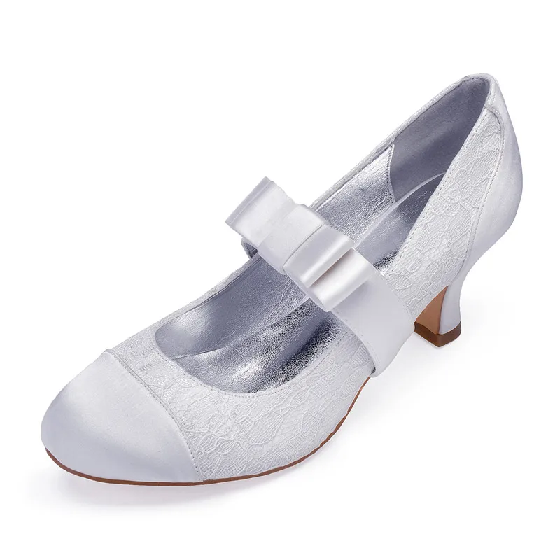 Mid Heels Lace Women Wedding Shoes Bowknot Round Toe Heeled Lace Wedding Bridal Party Dress Pumps Lady
Mid Heels Lace Women Wedding Shoes Bowknot Round Toe Heeled Lace Wedding Bridal Party Dress Pumps Lady