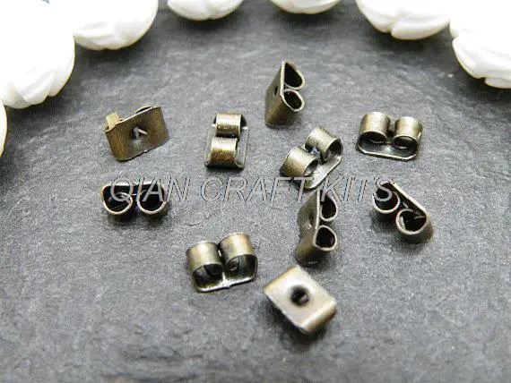 500pcs Earring Back 3x5mm Antique Bronze or specified colors Earring Stoppers lead and nickle free earring nuts
500pcs Earring Back 3x5mm Antique Bronze or specified colors Earring Stoppers lead and nickle free earring nuts