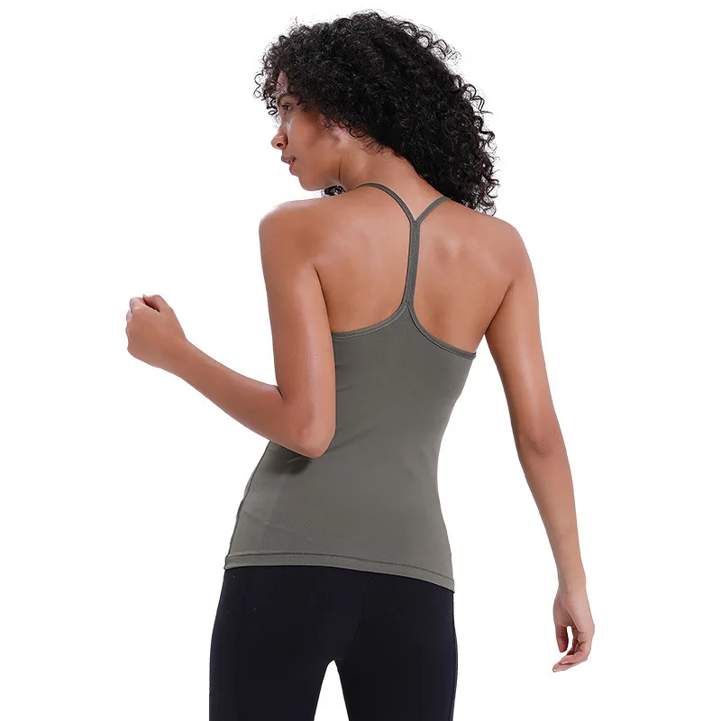 ZHUOHE Sleeveless Yoga Vest Slim fit Gym Women Workout Tank Active Wear Fitness Top with Removable Padding Dance Jogger Shirts
ZHUOHE Sleeveless Yoga Vest Slim fit Gym Women Workout Tank Active Wear Fitness Top with Removable Padding Dance Jogger Shirts