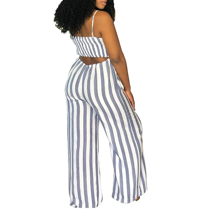 hirigin Elegant Striped Sexy Spaghetti Strap Jumpsuit 2018 Womens Jumpsuit Sleeveless Casual Wide legs Jumpsuits Overalls
hirigin Elegant Striped Sexy Spaghetti Strap Jumpsuit 2018 Womens Jumpsuit Sleeveless Casual Wide legs Jumpsuits Overalls