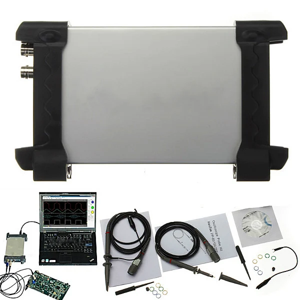 Jiguoor 6022BE PC-Based USB Digital Dso Storage Oscilloscope 2 Channels Original virtual Oscilloscope oscillogrph PC USB plug
Jiguoor 6022BE PC-Based USB Digital Dso Storage Oscilloscope 2 Channels Original virtual Oscilloscope oscillogrph PC USB plug