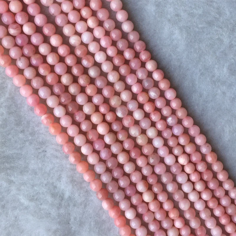 Natural Genuine AAA High Quality Peru Pink Opal Round Loose Small Jewelry Gemstones Beads 15" 05628
Natural Genuine AAA High Quality Peru Pink Opal Round Loose Small Jewelry Gemstones Beads 15" 05628