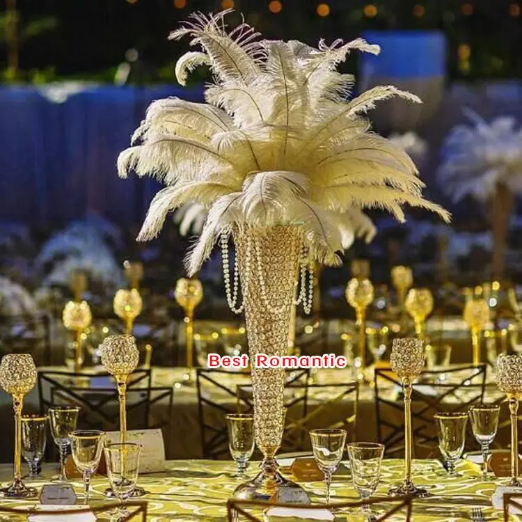 New 60CM Height Sparkling Bling Crystal Acrylic Beaded Wedding Centerpieces Flower Vase Rack Gold Silver Color
New 60CM Height Sparkling Bling Crystal Acrylic Beaded Wedding Centerpieces Flower Vase Rack Gold Silver Color