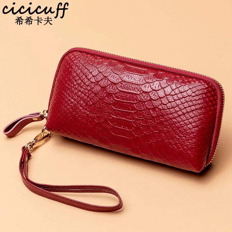Serpentine Genuine Leather Women Day Clutches 2022 New Female Clutch Small Handbag Real Leather Wristlet Bag Party Zipper Wallet
Serpentine Genuine Leather Women Day Clutches 2022 New Female Clutch Small Handbag Real Leather Wristlet Bag Party Zipper Wallet