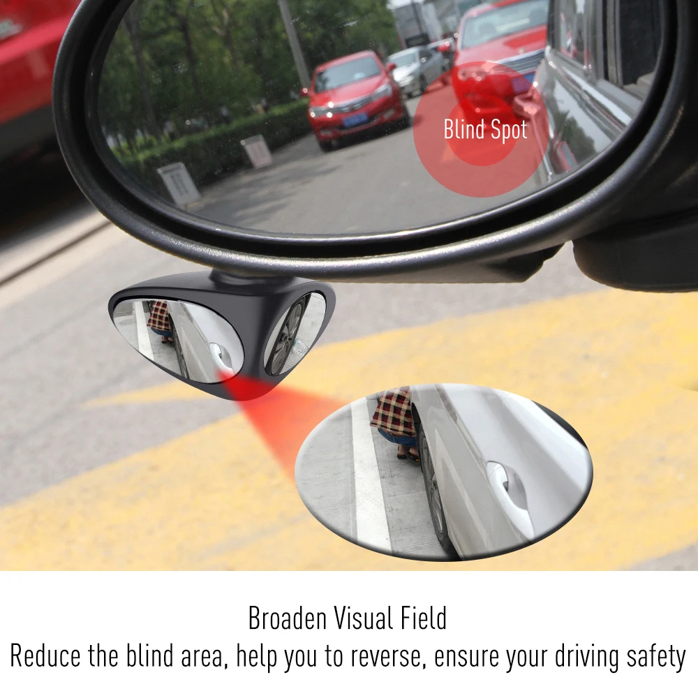 Car Blind Spot Mirror 2 in 1 Wide Angle Mirror 360 Rotation Adjustable Convex Rear View Mirror View Front Wheel Vehicle mirror
Car Blind Spot Mirror 2 in 1 Wide Angle Mirror 360 Rotation Adjustable Convex Rear View Mirror View Front Wheel Vehicle mirror